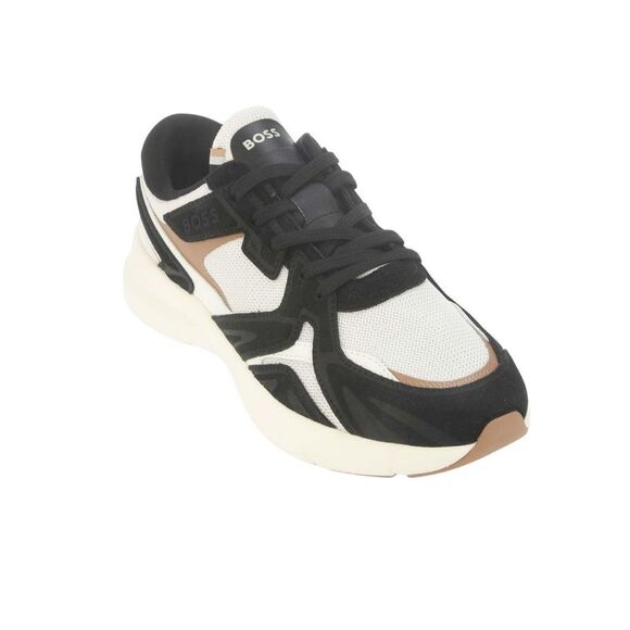 Boss Mens Owen Running Sneakers / Charcoal
